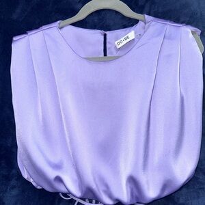 DO+BE Women's Light Purple Blouse